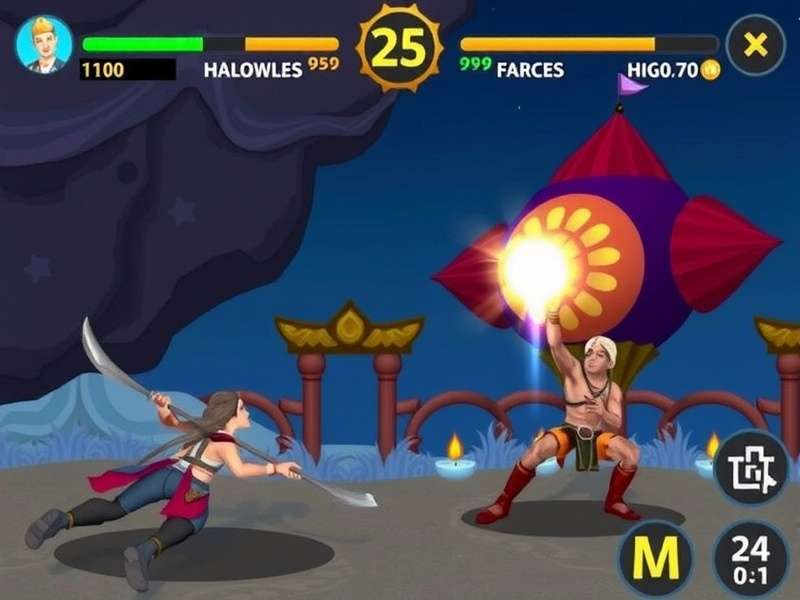 Mystic Hoop Legend Gameplay Screenshot